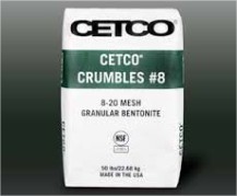 Bentonite Cetco Crumble #8